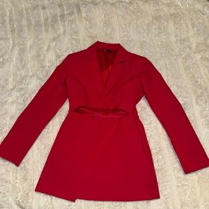 Zara Fucsia Blazer Dress